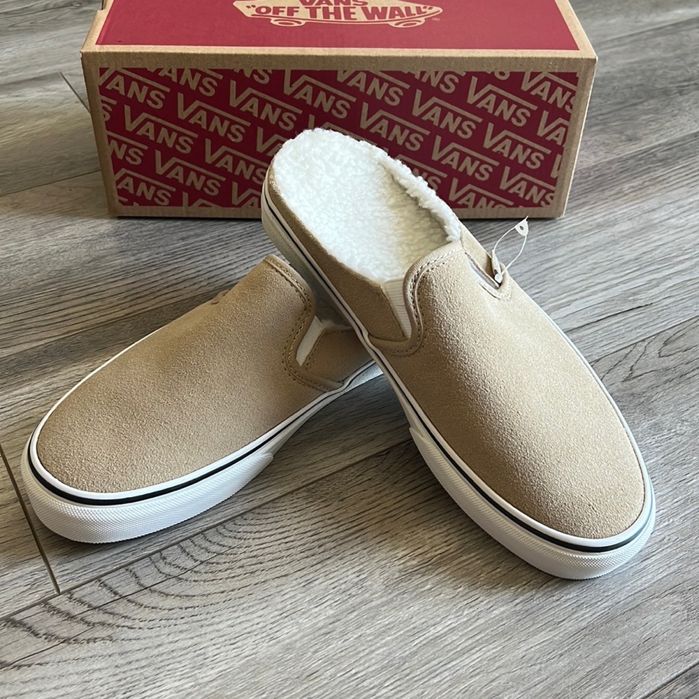 Vans Suede Sherpa Asher Mule